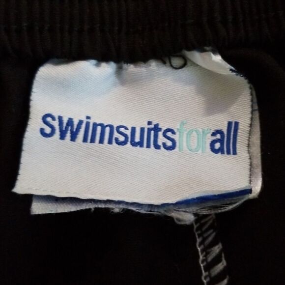 SWIMSUITSFORALL black board shorts - Picture 2 of 4